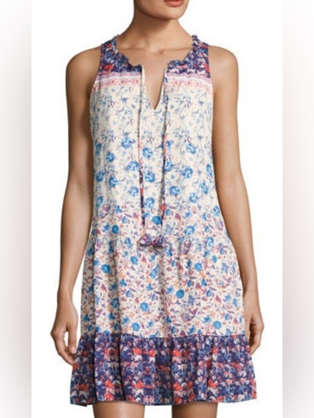 Sanctuary Romy Sleeveless Floral Tiered Sundress